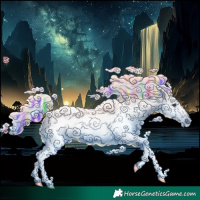 Horse Color:Gray Painted Chestnut Tobiano 