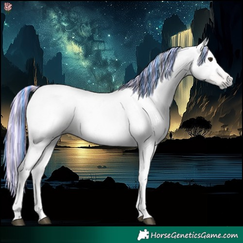 Horse Color:Gray Painted Chestnut 