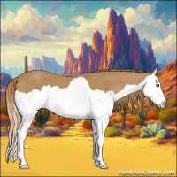 Horse Color:Chestnut Splash 