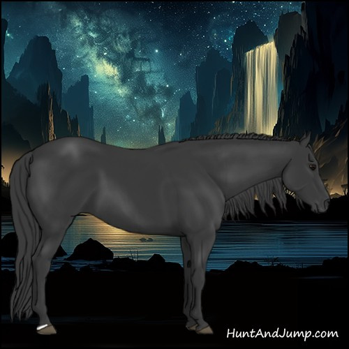 Horse Color:Black 