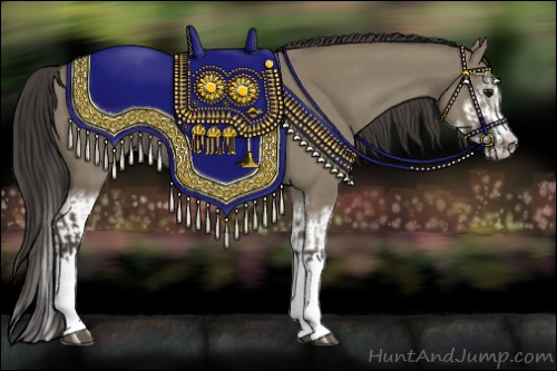 Horse Color:Smoky Grullo Sabino Splash Rabicano and Smoky Grullo Sabino Splash Frame Rabicano