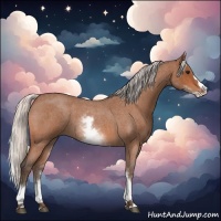 Horse Color:White Spotted Silver Bay Roan Splash 