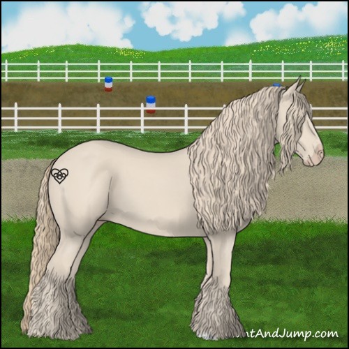 Horse Color:Smoky Creme 