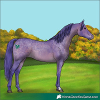 Horse Color:Watercolor Brown 