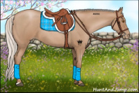 Horse Color:Silver Blue Roan Pearl 