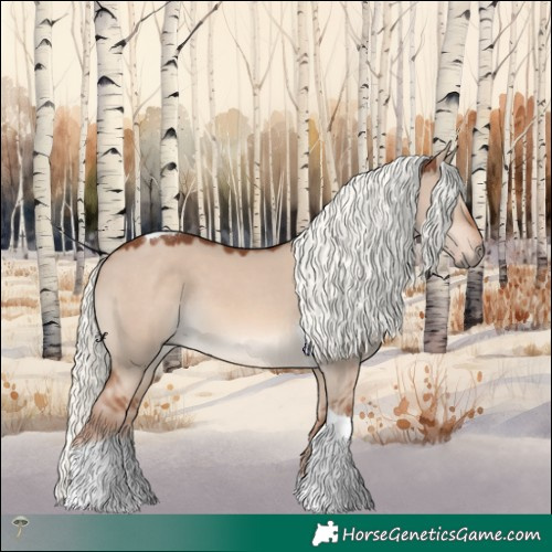 Horse Color:Red Dun Mushroom Tobiano
