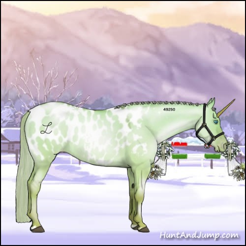 Horse Color:Watercolor Palomino Roan Pearl Dun Appaloosa 