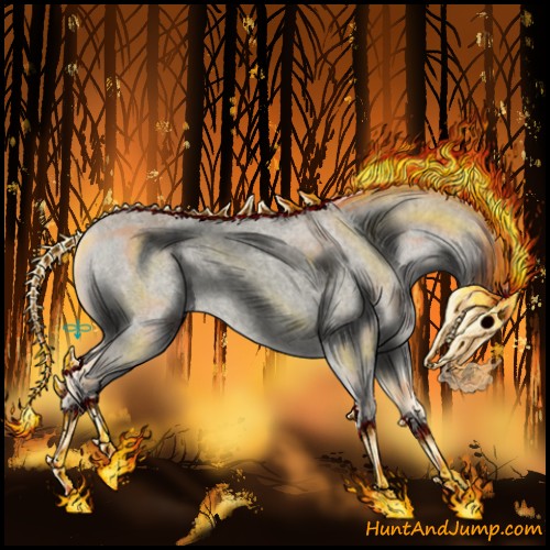 Horse Color:Void Perlino Roan Dun Sabino 