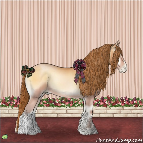Horse Color:Bay Roan Pearl Onyx 