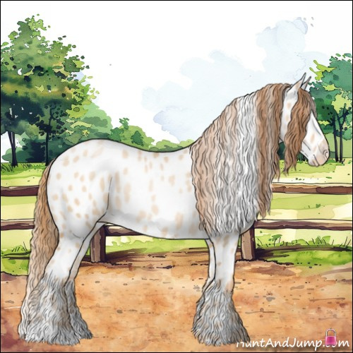 Horse Color:Smoky Grullo Pearl Appaloosa 
