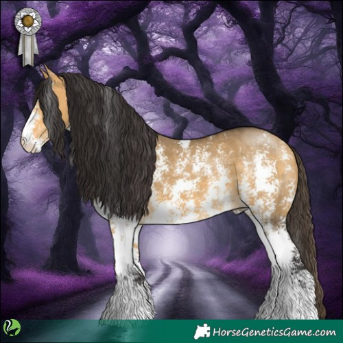Horse Color:Buckskin Dun Sabino 