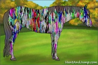 Horse Color:Nacre Grullo Ice 