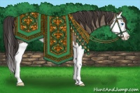 Horse Color:Smoky Grullo Roan Sabino Splash