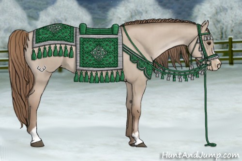 Horse Color:Grullo Pearl Sabino Brindle 
