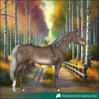 Horse Color:Silver Brown Dun 