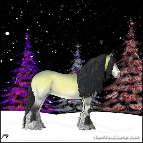 Horse Color:Brown Chinchilla Roan Onyx 