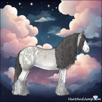 Horse Color:Platinum Brown Roan Dun Splash Blanket 