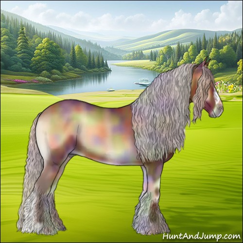 Horse Color:Nacre Silver Brown Onyx 