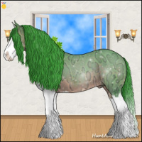 Horse Color:Watercolor Brown Ice Sabino Splash 