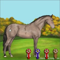 Horse Color:Sable Champagne Ice 