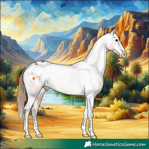 Horse Color:Buckskin Blanket 