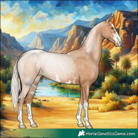 Horse Color:Silver Black Pearl 
