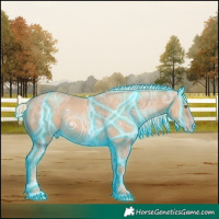 Horse Color:Thunderstruck Gold Champagne Ice 
