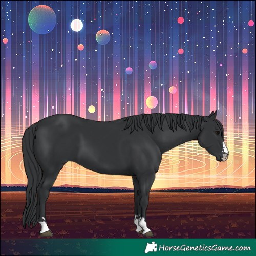 Horse Color:Black 