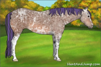 Horse Color:Painted White Spotted Bay Ice 