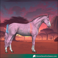 Horse Color:Watercolor Brown 