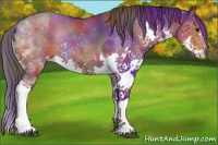 Horse Color:Nacre Brown Splash 