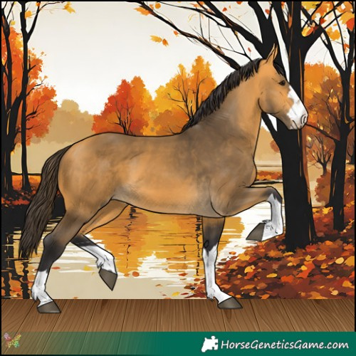 Horse Color:Buckskin 