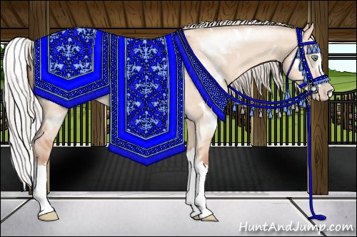 Horse Color:White Spotted Silver Sable Champagne Dun Splash 