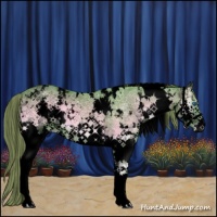 Horse Color:Void Watercolor White Spotted Smoky Blue Onyx Ice Splash Appaloosa 