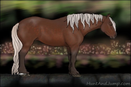 Horse Color:Silver Brown 