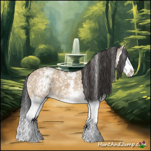 Horse Color:White Spotted Bay Dun Splash 