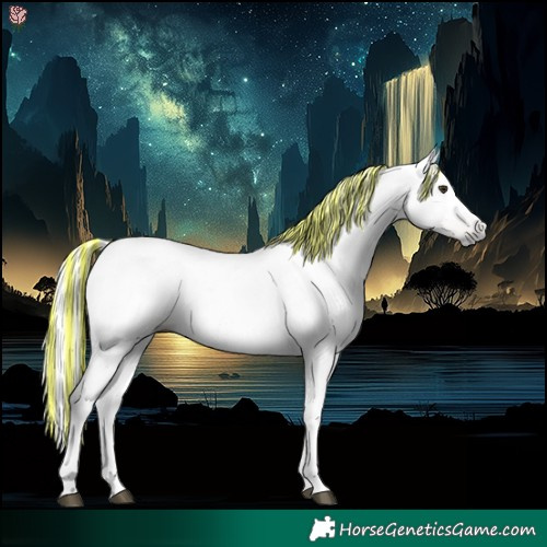 Horse Color:Gray Painted Red Dun 