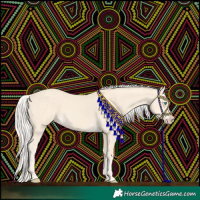 Horse Color:Cremello 