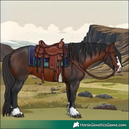 Horse Color:Brown 