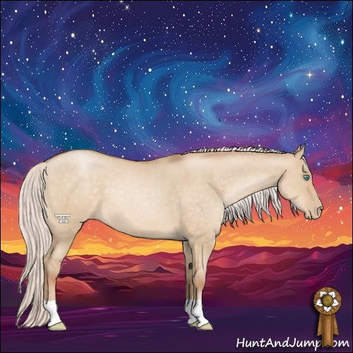 Horse Color:Silver Buckskin Pearl Dun 