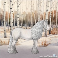 Horse Color:Platinum Chocolate Silver Perlino 