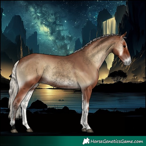 Horse Color:Void Silver Blue Onyx 