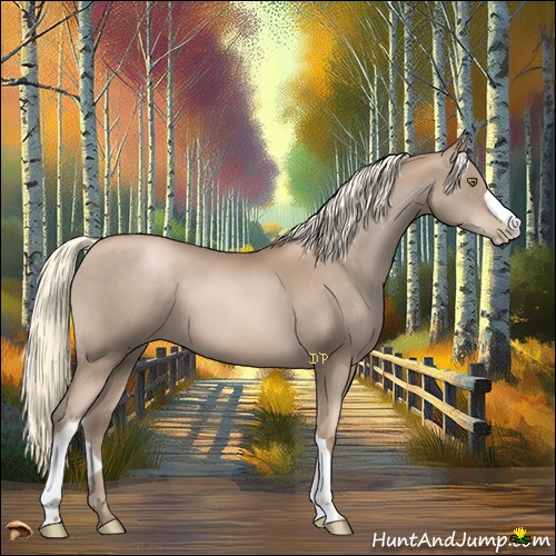 Horse Color:Liver Chestnut Pearl Mushroom 