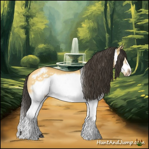 Horse Color:Buckskin Dun Splash Frame Rabicano