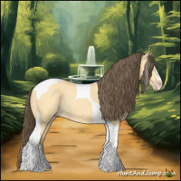 Horse Color:Amber Cream Champagne Dun Sabino Tobiano Rabicano 