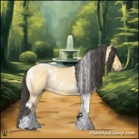 Horse Color:Buckskin Dun Tobiano Rabicano 