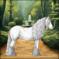 Horse Color:Palomino Dun Sabino Splash Rabicano 