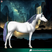 Horse Color:Gray Painted Chestnut 