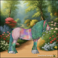 Horse Color:Nacre Watercolor Bay 