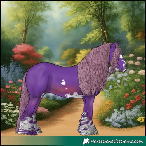 Horse Color:Watercolor Chestnut
